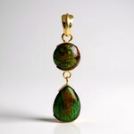 Ammolite Silver Pendant