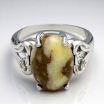 Anello in argento con Quarzo Dinosauro