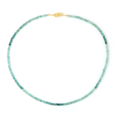 Collar en plata con Grandidierita (Adela Silber)