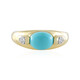 Anello in argento con Turchese Sleeping Beauty