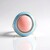 Anello in argento con Opale Rosa (de Melo Essence)