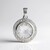 Ciondolo in argento con Quarzo Blue Moon
