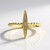 Anello in oro con Diamante Champagne I2 (de Melo Gold)
