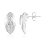 Pendientes en plata con Zircón (de Melo Essence)