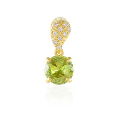 Ciondolo in argento con Sfene