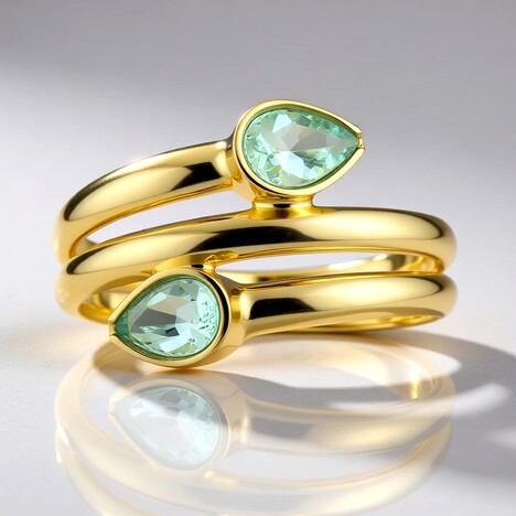 Bague en or et Tourmaline Paraïba (CUSTODANA)