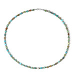 Collar en plata con Turquesa