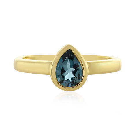 London Blue Topaz Silver Ring
