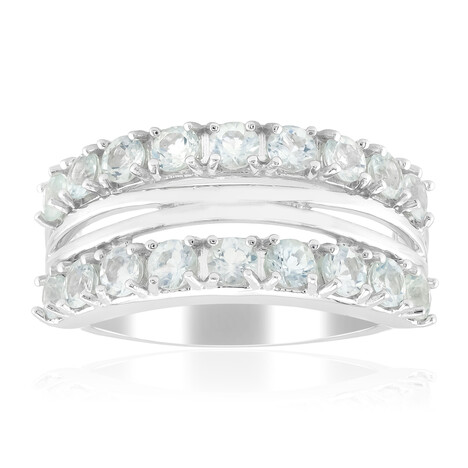 Amblygonit-Silberring