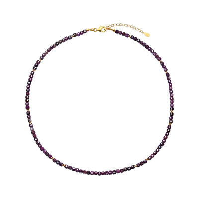 Collar en plata con Rubí