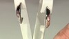 Pendientes en plata con Turmalina rosa (SAELOCANA)