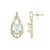 9K AAA Welo Opal Gold Earrings (de Melo)