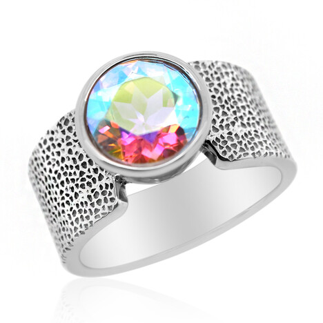 Moonlight Quartz Silver Ring