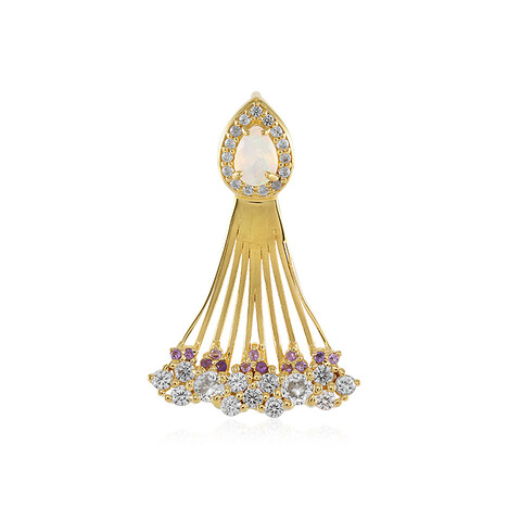 Ciondolo in argento con Opale di Welo (SAELOCANA)