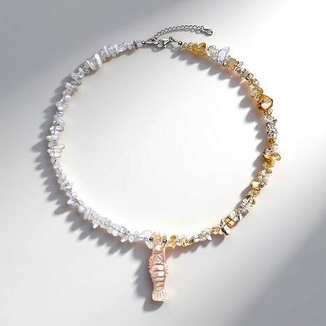 Collana in argento con Madreperla