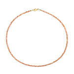 Sunstone Silver Necklace