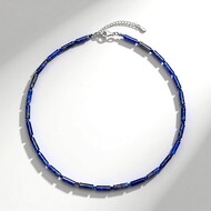 Collana in argento con Sodalite