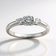 14K SI2 (H) Diamond Gold Ring (CIRARI)
