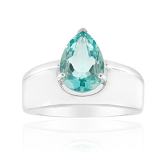 Anello in argento con Fluorite Braldu (Pallanova)