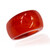 Anillo con Ágata roja