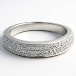 Anello in argento con Zircone