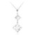 Collier en argent et Topaze blanche