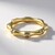 Anello in oro con Diamante Champagne I3 (de Melo Gold)
