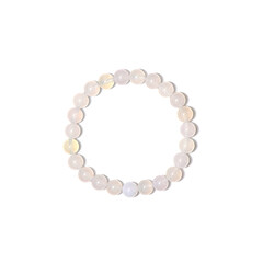 Armband met Witte Agaten