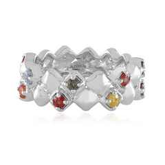 Bague en argent et Saphir (de Melo)