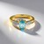 Anello in argento con Zircone Ratanakiri