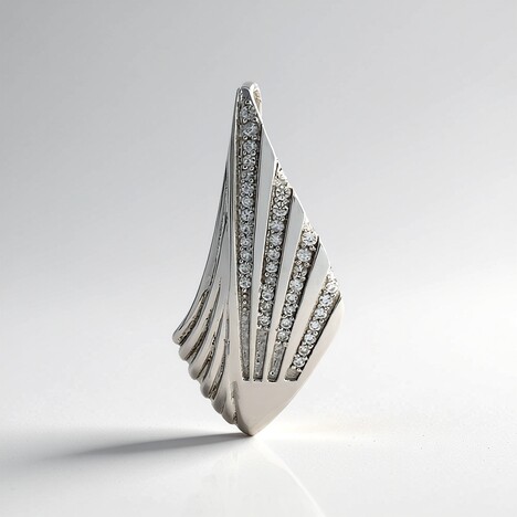 Ciondolo in argento con Zircone (SAELOCANA)