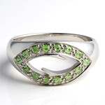 Anello in argento con Alessandrite