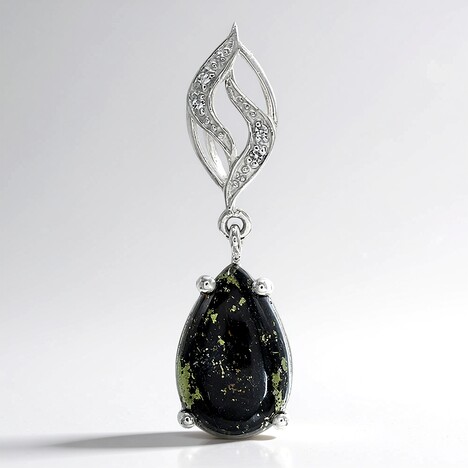 Ciondolo in argento con Apache Gold Stone