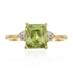 Bague en or et Sphène (CIRARI)