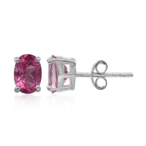 Flamingo Mystic Topaz Silver Earrings