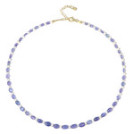 Collar en plata con Tanzanita