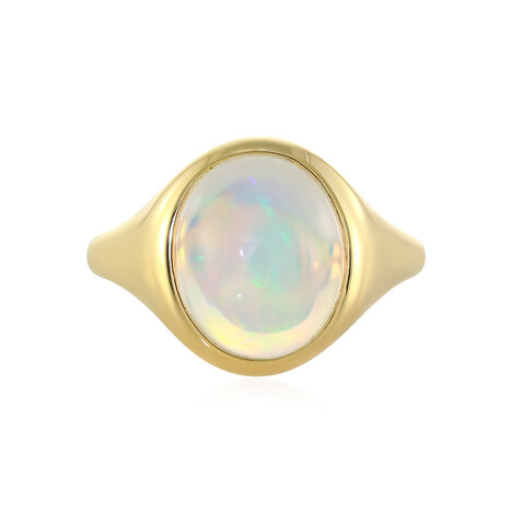 Anello in argento con Opale di Welo