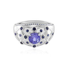 Bague en argent et Tanzanite (Adela Silber)