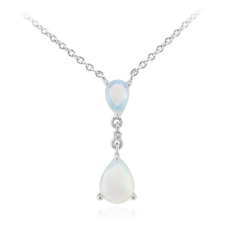 Welo-Opal-Silbercollier