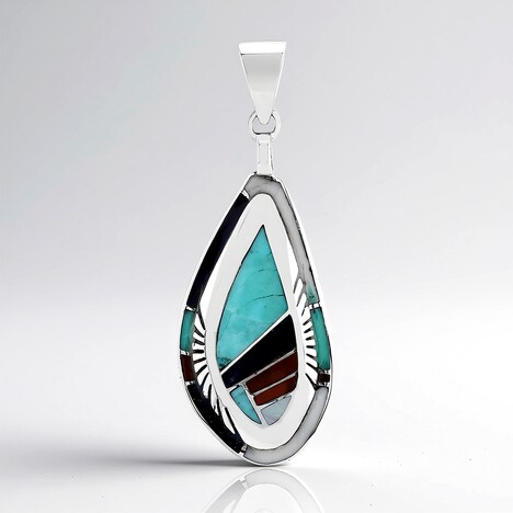 Ciondolo in argento con Sodalite (Jones Lee)