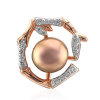 Ciondolo in argento con Perla Ming (TPC)