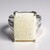 Anello in argento con Agata Glitter