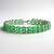 Bracciale in argento con Smeraldo Zambia