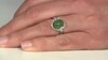 Anillo en plata con Jade canadiense