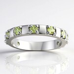 Anello in argento con Sfene