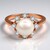 Anello in oro con Perla Akoya (TPC)