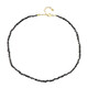 Collier en argent et Diamant noir