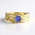 Anello in oro con Tanzanite (de Melo Gold)