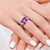 Sambia-Amethyst-Goldring (SUHANA)