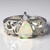Anello in argento con Opale di Welo